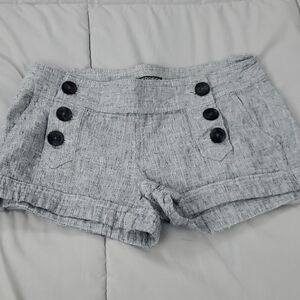 Express Cotton Linen Blend Sailor Design Shorts
